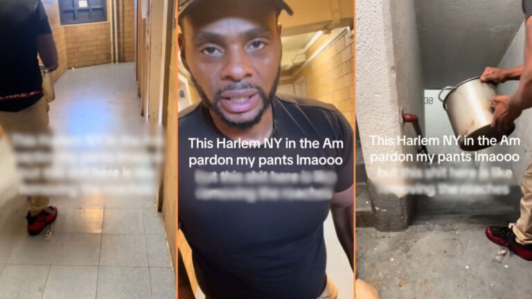 New York Locals Show Unconventional Way of Removing Homeless from Building: ‘He’s Not Wrong. IDC How it Looks.” Harlem Locals Show Unconventional Way of Removing Homeless from Building 'He's Not Wrong. IDC How it Looks.