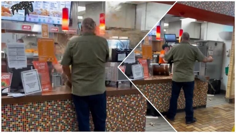 Heated Confrontation at Missouri Popeyes Ends With Employee Throwing Tea at Customer: ‘I’m Not Even Liberal You Stupid Idiot!’ Heated Confrontation at Missouri Popeyes Ends With Employee Throwing Tea at Customer