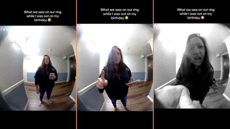 Huntington Beach Karen Tells Neighbors ‘You’re Going Down’ in Strange Doorbell Video: ‘Oh Yeah, STRAIGHT to the Leasing Office’ Huntington Beach Karen Tells Neighbors 'You're Going Down' in Strange Doorbell Video 'Oh Yeah, STRAIGHT to the Leasing Office'