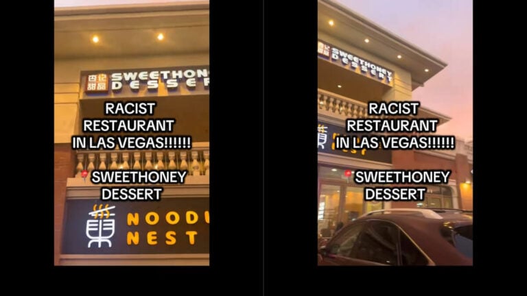 Las Vegas Woman Sweethoney Dessert Racism