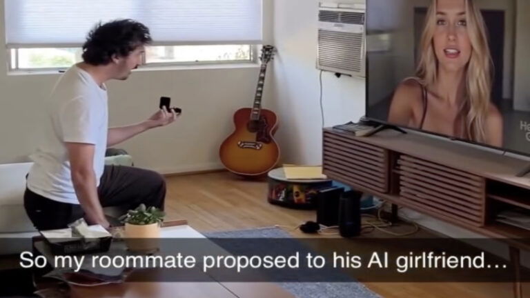 LA Man Proposes to His AI Girlfriend and Plans for ‘Big, Giant’ Celebration: ‘This Wedding Is Gonna Be Weird’ Los Angeles Man Proposes to His AI Girlfriend