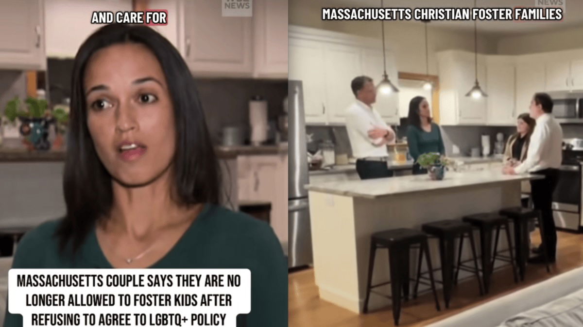 Massachusetts Couple Refuses to Agree to LGBTQ+ Policy, Lose Fostering License, ‘We Simply Can’t Agree to Go Against Our Christian Faith’