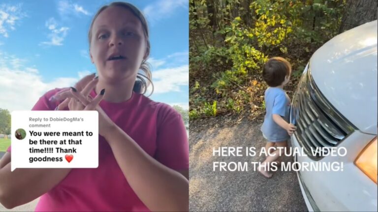 Missouri woman fins lone Toddler on road without parents around