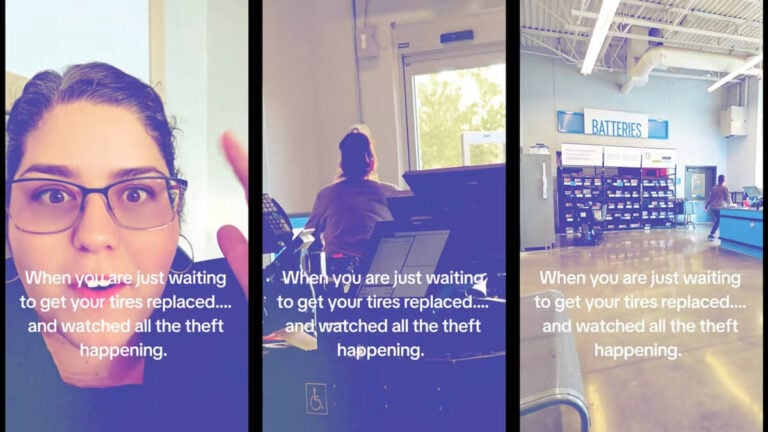 Montana Walmart Tire Center Theft