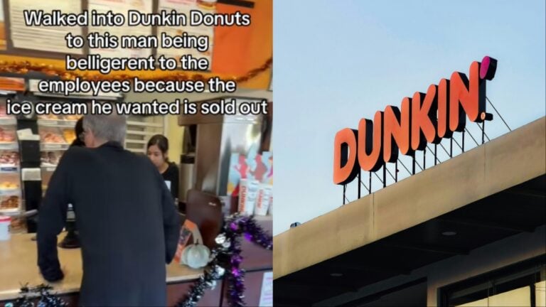 North Carolina Man Melts Down at Dunkin’ Donuts Because They Didn’t Have the Ice Cream He Wanted: ‘Watch Your Mouth’ North Carolina man freaks out in a Dunkin Donuts