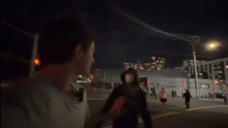 Protesters Forces MAGA Agitator Out of Portland Protest While ICE Snipers Shine Lasers: ‘They’re There to Instigate Violence’