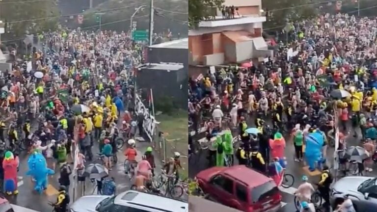 ICE Facility in Portland Faces the Wrath of Unclad Bikerider Protesters in Numbers: ‘Looks Like Wet and Slippery Conditions Out There’