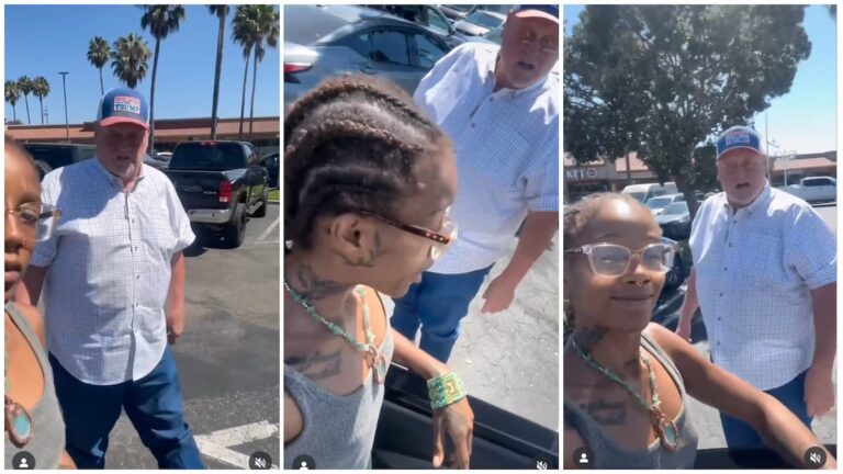 Racist California Trump Supporter Calls Woman the N-Word Over a Parking Spot Disagreement: ‘Meanwhile There is a Whole Parking Spot Right There’ Racist California Trump supporter