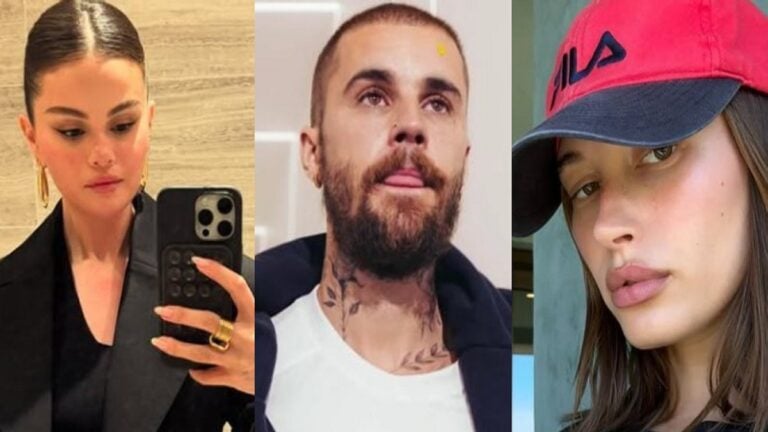 Justin Bieber Throws Fuel on Hailey and Selena Gomez’s Never-Ending Feud: ‘Trying To Stir Up Trouble’ Selena Gomez- Justin Bieber-Hailey Bieber