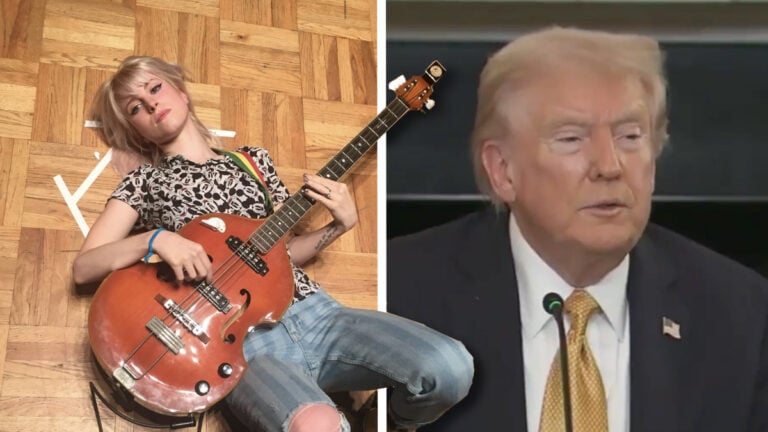 Paramore Singer Hayley Williams Blasts Donald Trump, Calling Him a ‘Predator’ on Instagram: ‘White Woman of the Month, Every Month’ Singer Hayley Williams Blasts Donald Trump