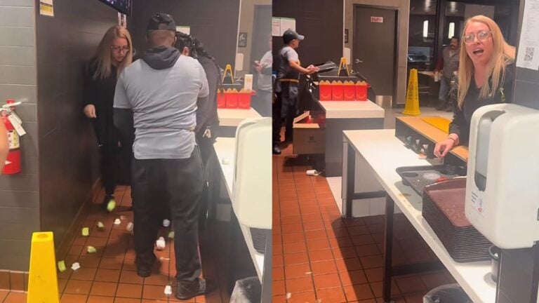 Deranged California Karen Causes Chaos Inside McDonald’s Over Unsalted Fries: ‘All This Was Unnecessary’ A picture of the deranged California Karen.
