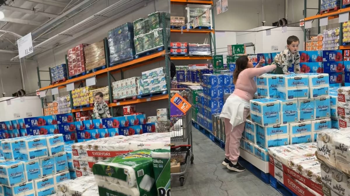 California Mom Faces Backlash as Her Kid Refuses to Get Down From Boxes at Costco: ‘Gentle Parenting at Its Finest’