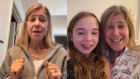 A picture of the Georgia mom and her daughter.