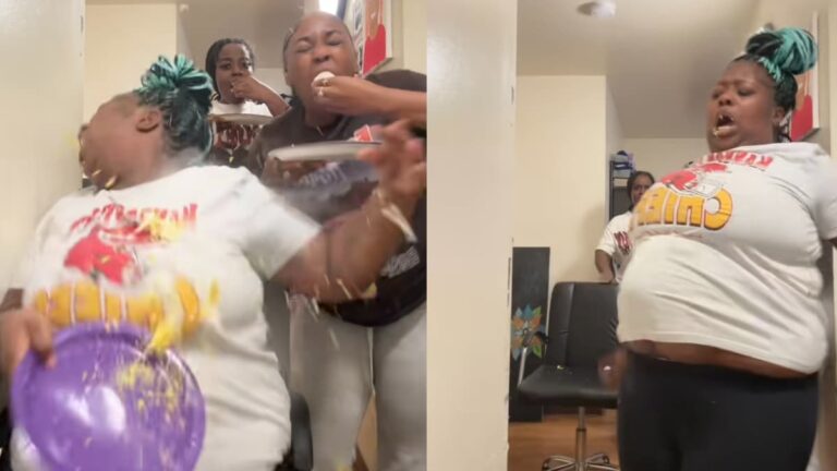 Terrified New York Mom Screams in Pain From Daughters’ Microwaved Exploding Egg Prank: ‘She Could’ve Been Seriously Burned’ A picture of the New York mom.