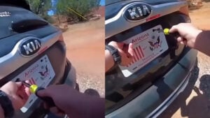 Arizona Man Claiming Sovereign Citizen Status Arrested for Using Fake License Plate: ‘How Stupid Are These People?’