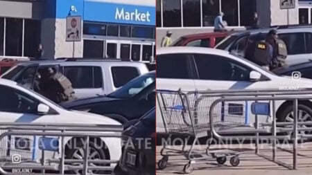 ICE and DEA Agents Forcibly Detain a California Mom Outside Walmart as Her Kids Scream in the Car: ‘They Should Just Wear Red Armbands at This Point’ Even When Her Children Are Screaming in the Car, ICE and DEA Beat and Abduct a Mother Outside California Walmart