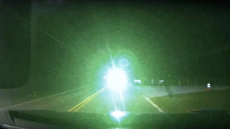Georgia Prankster Commits 'Life-Threatening' Joke By Shining Laser Pointer into Oncoming Traffic at Night