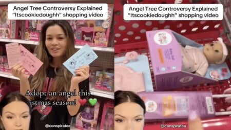 Cheap Georgia Woman Spends the Bare Minimum on Charity Gifts for Kids And Gets Shamed For its,‘Donate to Toys for Tots or Something Instead’ Georgia Woman Pulls Two Kids for Angel Tree, TikTok Slams Her for Being Picky with Their Presents and Spending the Bare Minimum