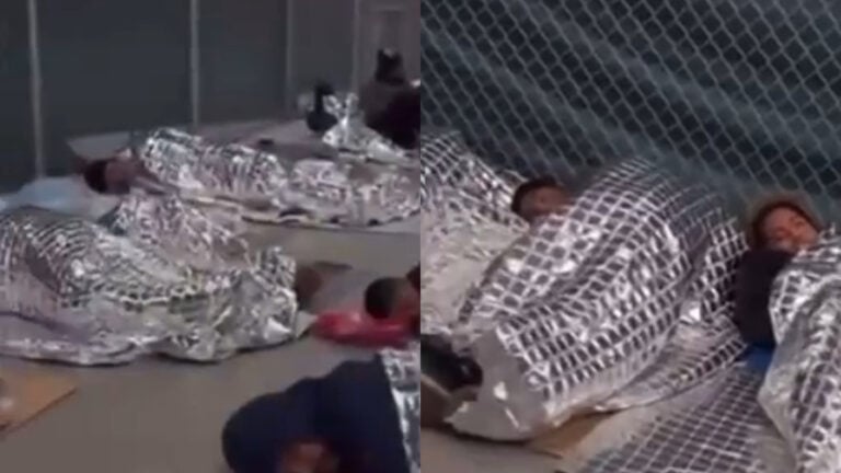 Leaked Footage Shows Overcrowded ICE Detention Facility Near Houston With No Beds or Bathrooms: ‘Cruelty Is the Point’
