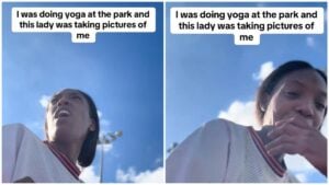 Houston Woman is asked if she is homeless