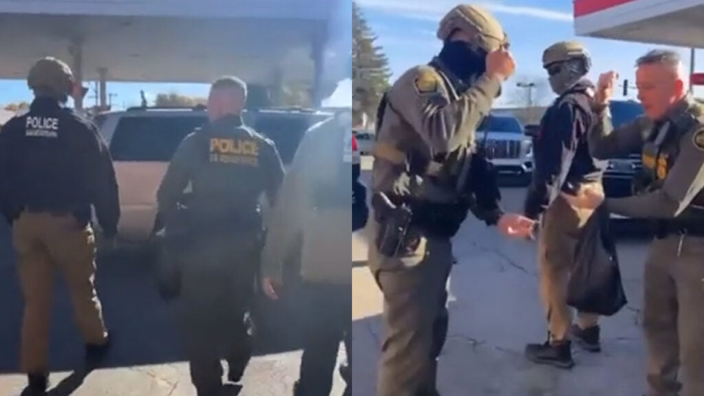 Gregory Bovino Caught on Video Mocking Protesters Outside Waukegan Gas Station: ‘Justice Just Will Find You Eventually’ Gregory Bovino Caught on Video Mocking Protesters Outside Waukegan Gas Station: ‘Justice Just Will Find You Eventually’