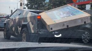 Los Angeles Cybertruck TV