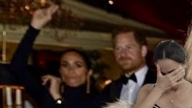 Meghan Markle Photobombs Celebrities With Embarrassing Gesture