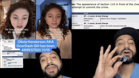 New York DoorDash Driver Arrested for Recording Man Inside His Home and Posting His Personal Details: ‘People Don’t Think Before They Share’ New York DoorDash Girl Now Arrested for Filming a Man in His Home and Spreading His Personal Information Online