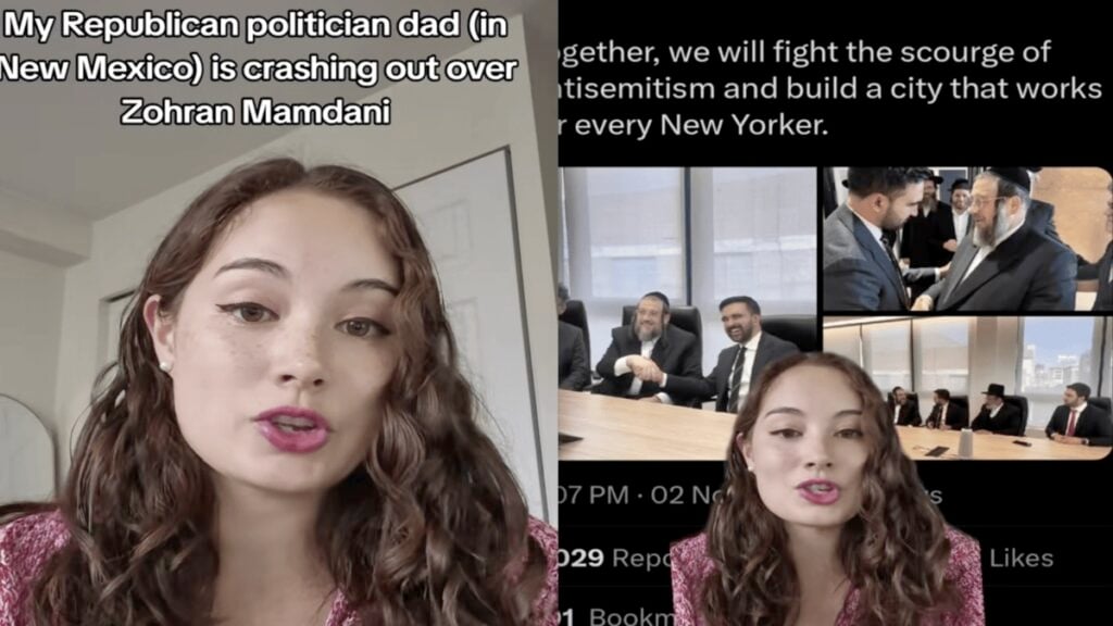 New York Woman Hilariously Reports Her New Mexico State Senator Father is Crashing Out Over Mamdani’s Mayor Results, ‘I Want to Be a Fly on the Wall at Ya’lls Thanksgiving’ New York Woman Hilariously Reports Her New Mexico State Senator Father is Crashing Out Over Mamdani’s Mayor Results