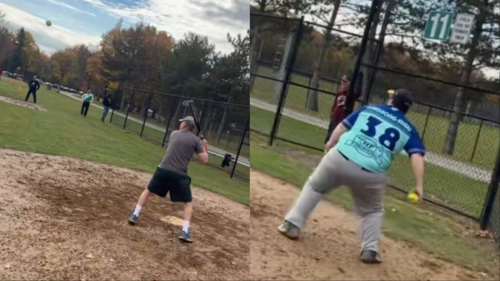Frustrated Ohio Man Hilariously Loses His Cool During Adult Softball Game: ‘I Need Tickets to This’ Ohio man gets heated at adult softball game