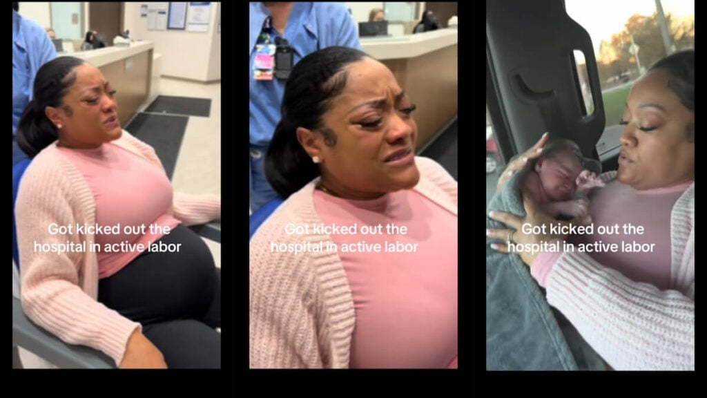 Family Members Enraged After Pregnant Woman Allegedly Gets Kicked Out of Indiana Hospital While in Active Labor, Later Gives Birth on the Side of the Road: ‘They Clearly See She’s in a Lot of Pain’ Pregnant Woman Kicked Out Indiana Hospital