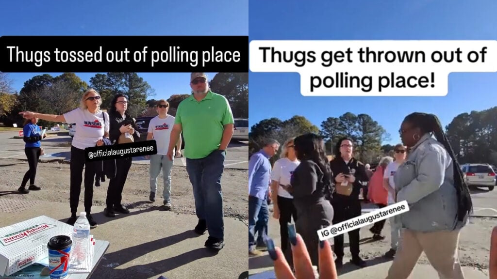 Virginia Polling Place Erupts in Drama After Voter Refuses to Remove Campaign Shirt: ‘The Stupid Runs Rampant Here’ Virginia Polling Place Erupts in Drama After Voter Refuses to Remove Campaign Shirt: ‘The Stupid Runs Rampant Here’