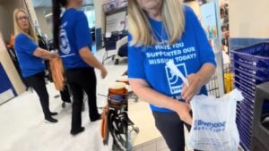 A picture of the Florida employee.