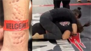 Jiu-Jitsu match biter