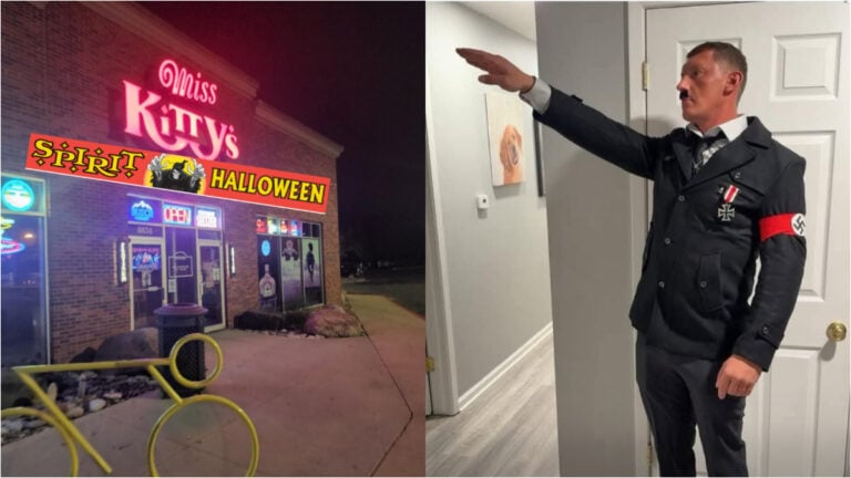 Hopeless Iowa Bar Slammed for Honoring Veterans Day After Hosting a ‘Nazi’ on Halloween: ‘They Couldn’t Honor Our WW2 Vets by Kicking Out a Nazi’ Nazi bar in Iowa honors veterans