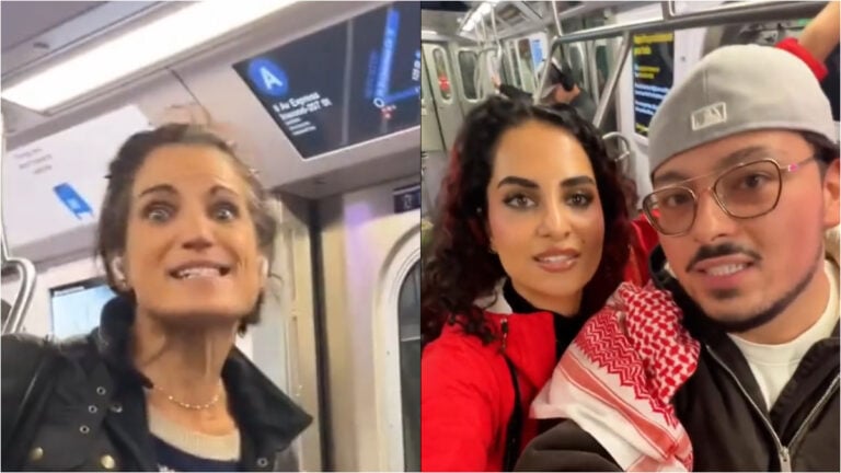 Racist New York Karen Calls Muslim Couple Terrorists, Insists She’s ‘A Jew Who Voted for Trump’ muslim couple called terrorists by Karen